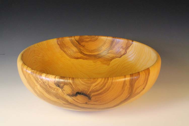 Ash bowl: 16in x 6in (41cm x 15cm)
