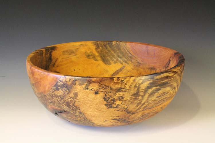 
Sycamore bowl: 17in x 7in (43cm x 18cm)