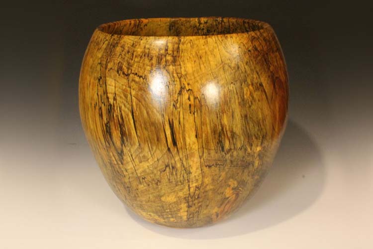 Sycamore bowl: 20in x 18in (51cm x 46cm)
