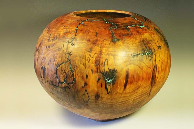 Sycamore bowl: 20in x 25in (51cm x 64cm)